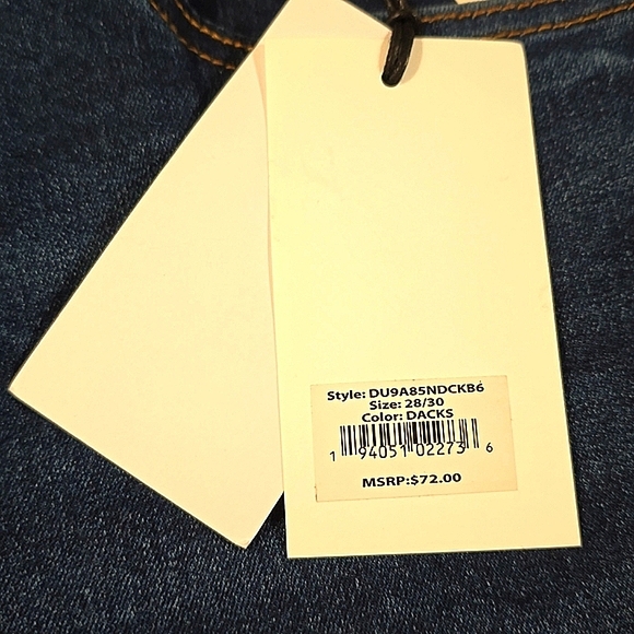 Men's Blue Denim Stretch & Skinny Fit Size 28/30 - Picture 8 of 8